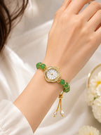 Boho Statement Jewelry Watch - Women Vintage Gold Plated Tassel Bracelet | Ethnic Party Style | Stylish Accessory